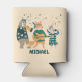 かわいい動物たちが曲がる 缶クーラー (裏面)