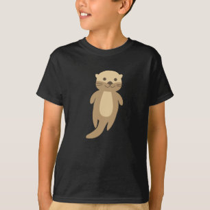 かわいい動物のおすすめ子供へ Tシャツ
