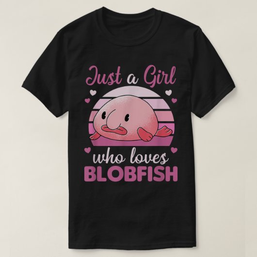 かわいい動物のかわいいは愛する女の子にしか魚を咲かせない Tシャツ (デザイン正面)