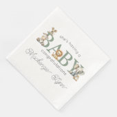 かわいい動物のぬいぐるみ男女兼用赤ちゃんシャワー (コーナー)