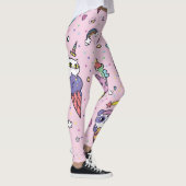 かわいい動物のアイスクリーム・コーン レギンス (右)