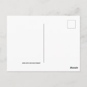 かわいい動物のアルファベット文字教育 ポストカード (裏面)