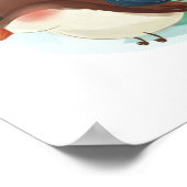 かわいい動物のアルファベット ポスター (角)