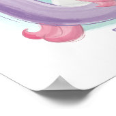 かわいい動物のアルファベット ポスター (角)