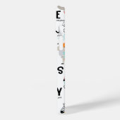 かわいい動物のアルファベット |帽子を持っている人もいる Case-Mate iPhoneケース (裏面 / 左)