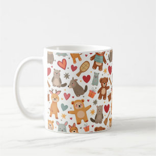 かわいい動物のキャラクターマグカップ コーヒーマグカップ