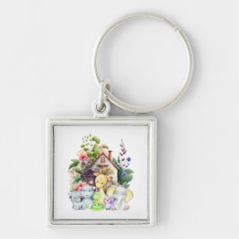 かわいい動物のキーチェーン キーホルダー