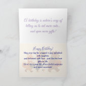 かわいい動物のギフトフレンズ誕生日 カード (内部)