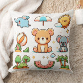 かわいい動物のクッションで癒しの空間を クッション (ブランケット)