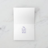 かわいい動物のクリスマスカード（ペアレントギフト） シーズンカード (内部)