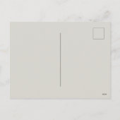 かわいい動物のクリスマスポストカード シーズンポストカード (裏面)