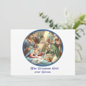 かわいい動物のクリスマス シーズンカード (スタンド正面)