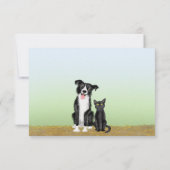 かわいい動物のサンキューカード(小) (裏面)