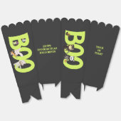 かわいい動物のスプークタキュラハロウィンキッズパーティー フェイバーボックス (見開き)