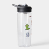 かわいい動物のタンブラーのラップ ウォーターボトル (右面)
