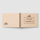 かわいい動物のテーマのゲストブック ゲストブック (全面)