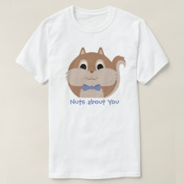 かわいい動物のナッツをあなたについて'リスTシャツ Tシャツ
