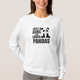 かわいい動物のパンドラを愛する女の子ヴィンテージ Tシャツ