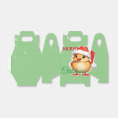 かわいい動物のベビーのシックなサンタクリスマスコスチューム フェイバーボックス (折り畳みなし)