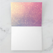 かわいい動物のモルモット 折りたたみ式の感謝カード サンキューカード (内部)