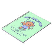 かわいい動物の友だち手帳 ノートブック (左側)