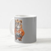 かわいい動物の姿マグ コーヒーマグカップ (正面左)