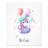 かわいい動物の子供部屋ウォールアート フォトプリント            (正面)