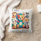 かわいい動物の新しいアニメ、私はかわいい クッション (ブランケット)