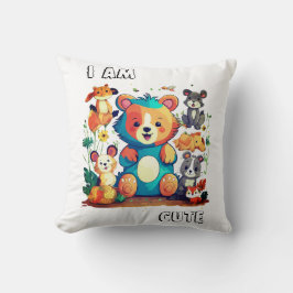 かわいい動物の新しいアニメ、私はかわいい クッション