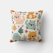 かわいい動物の枕クッション クッション (裏面)