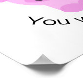 かわいい動物の権利活動家ポスター ポスター (角)