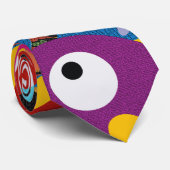 かわいい動物の漫画のタイ: 魚 ネクタイ (ロール)