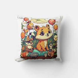 かわいい動物の漫画の新しいデザイン私は可愛い クッション