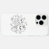 かわいい動物の漫画iPhone 16 pro maxケース Case-Mate iPhoneケース (裏面 (横))
