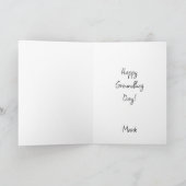 かわいい動物の着飾り シーズンカード (内部)