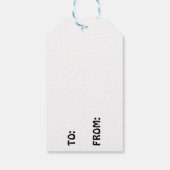 かわいい動物の誕生日ギフトタグ | 名入れ ギフトタグ (裏面)