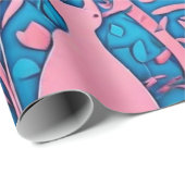 かわいい動物の贈り物アイディア包装紙 ラッピングペーパー (ロールコーナー)