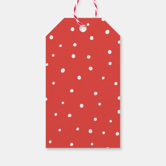 かわいい動物の赤ちゃんシャワーのお願い ギフトタグ (裏面)