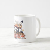 かわいい動物の魔法 コーヒーマグカップ (正面右)