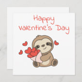 かわいい動物を動物と一緒にハートお気に入りのする シーズンカード (正面/裏面)