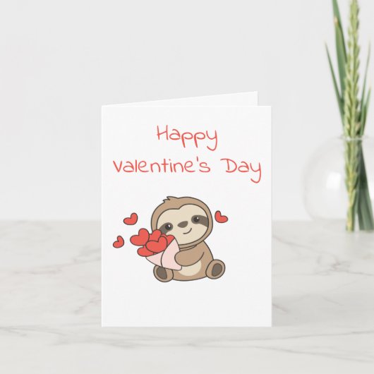 かわいい動物を動物と一緒にハートお気に入りのする シーズンカード (正面)