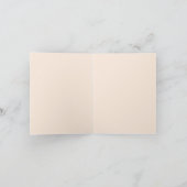 かわいい動物を大学で卒業して祝う カード (内部)