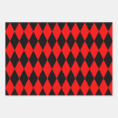 かわいい動物クリスマスツリークリスマスラッピング ラッピングペーパーシート (正面2)