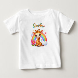 | かわいい動物グラフィックTシャツ 子供服 ベビーTシャツ