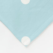 かわいい動物グリズリーベアーキュブキッズあなたの名前を追加 フリースブランケット (角)