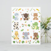 かわいい動物コレクション4スクラップブック作り紙 (スタンド正面)