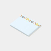 かわいい動物ドーナツ ポストイット (アングル)