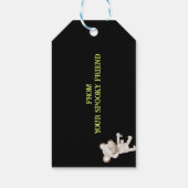 かわいい動物ハロウィンブー ギフトタグ (裏面)