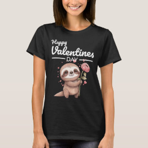 かわいい動物ハートパンダハッピーバレンタインデー11 Tシャツ