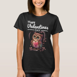 かわいい動物ハートパンダハッピーバレンタインデー14 Tシャツ